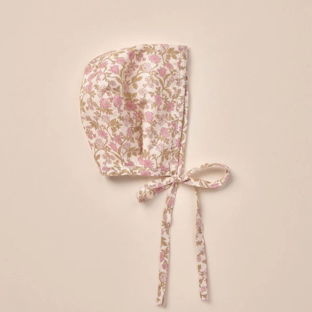 Noralee Baby Bonnet Wildflowers